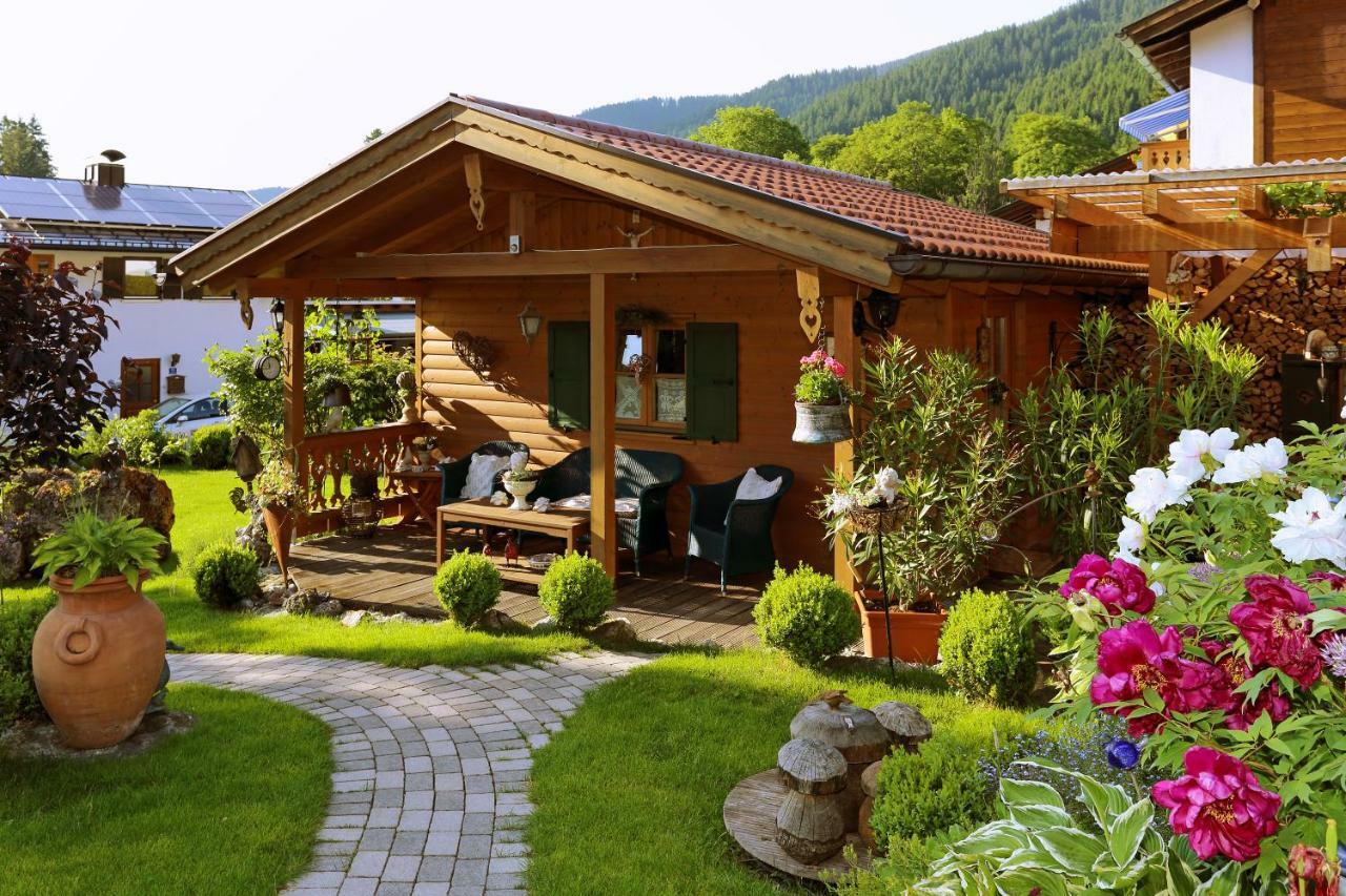 Ferienwohnung Mitteldorf Oberammergau Esterno foto