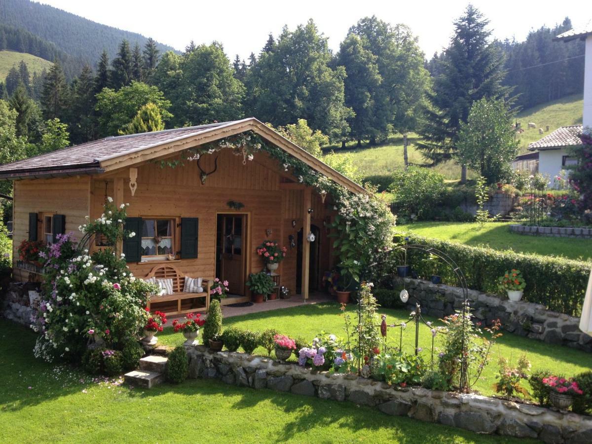 Ferienwohnung Mitteldorf Oberammergau Esterno foto